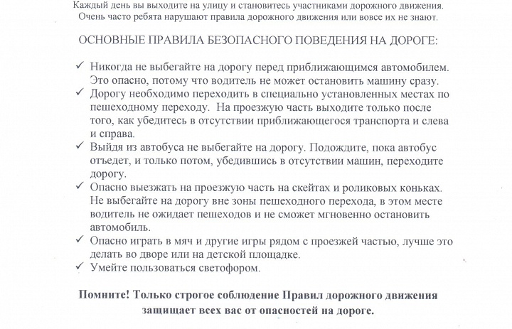 Прокуратура центрального района г. Калининграда разъясняет ПРАВИЛА ДОРОЖНОГО ДВИЖЕНИЯ